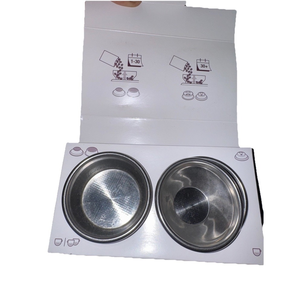 BREVILLE - 54mm FILTER BASKETS - 4 total 2 Single and 2 Dual Wall Filters